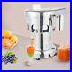 370W Commercial Electric Fruit Juice Extractor Centrifugal Juicer Machine Silver