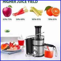 Centrifugal Juicer Machines, Juice Extractor with Extra Large 3inch Feed Chute