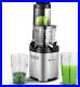 Cold Press Juicer Juicer Machine with Large Feed Chute for Whole Fruits Veggies