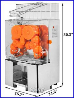 Commercial 304 Stainless Steel 120W Electric Lemon Citrus Orange Juicer Machine