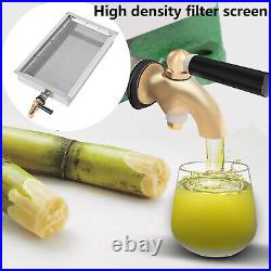Commercial Manual Sugar Cane Press Juicer Juice Machine Extractor Mill 50kg/h