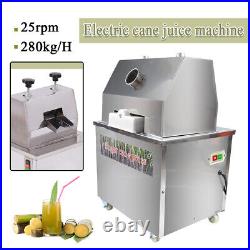 Commercial Vertical Sugarcane Juicer Machine Electric Sugar Press Extractor