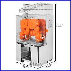 Ginkman New Commercial 304 Stainless Steel 120W Electric Orange Juicer Machine