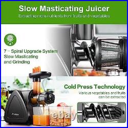 Juicer Machine Aobosi Slow Masticating Juicer Cold Press Juicer Machines with