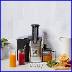 Juicer Machine, Die-Cast Juice Extractor for Vegetables, Lemons, Oranges & More