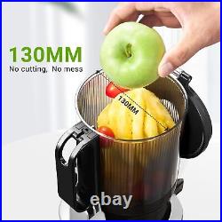 Juicer Machines, 5.3-Inch Self-Feeding Masticating Juicer Fit Whole Fruits