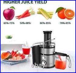 KOIOS Centrifugal Juicer Machines Juice Extractor with Extra Large 3inch Feed C