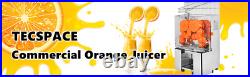 Lojok New Commercial 304 Stainless Steel 120W Electric Orange Juicer Machine