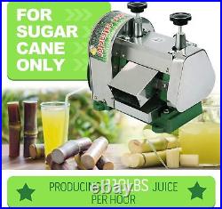 Manual Sugar Cane Juicer Machine Stainless Steel Sugar Cane Juice Press Squeezer