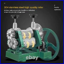Manual Sugar Cane Juicer Press Juice Machine Commercial Extractor Mill 50KG/H