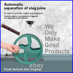 Manual Sugar Cane Juicer Press Juice Machine Commercial Extractor Mill 50KG/H