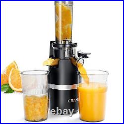 Mini Juicer Machine, Super Small Cold Press Juicer Easy To Clean, Masticating