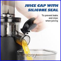 Mini Juicer Machine, Super Small Cold Press Juicer Easy To Clean, Masticating