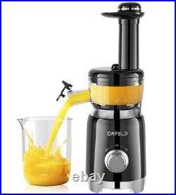 ORFELD Masticating Juicer for Fruits & Vegetables Small Juicer Extractor Machine