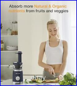 Press Juicer Machines, Slow Masticating Juicer Machines, For Vegetable and Fruit