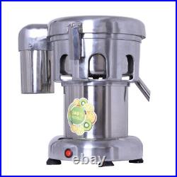 Stainless Steel Juicer Commercial Heavy Duty Fruit Juice Extractor Machine 110V
