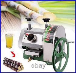 Sugarcane juicer Machine Sugar Cane Press Extractor Squeezer with Handwheel Manual