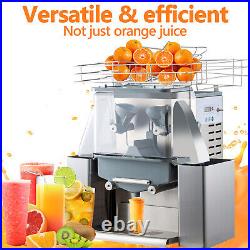 TECSPACE New Commercial 304 Stainless Steel 300W Electric Orange Juicer Machine