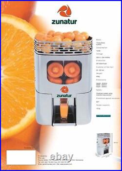 Zunatur Orange Juice Machine, NO PEEL NO HASSLE JUICER